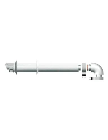 Coaxial Flue Exhaust Kit 60/100 Chaffoteaux for boilers 3318073