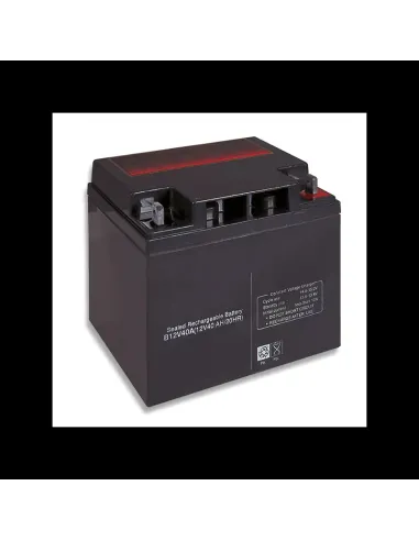 12V 40Ah Cobat Lead Acid Battery Included B12V40A