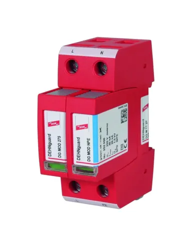 Dehn 40KA Type 2 surge arrester for single-phase TT/TN networks 952110