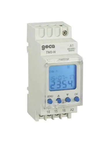 Geca TM2-N 1GG/7GG 2 channel digital time switch 32063029