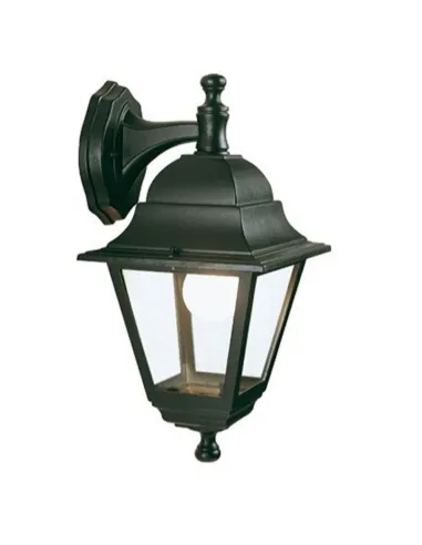 Sovil wall lamp facing downwards black 1XE27 IP43 953/06