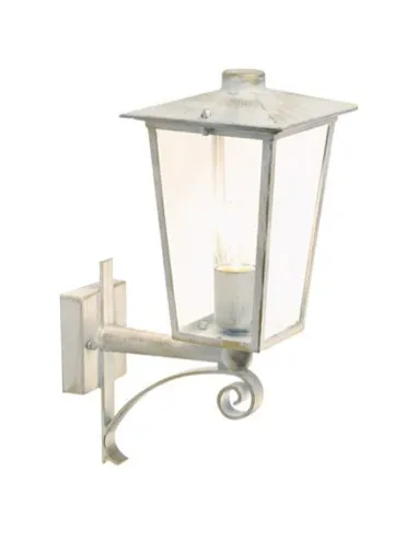 Sovil white 1XE27 wall lamp facing upwards white/gold IP43 422/26