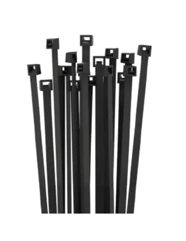 ETELEC black fixing ties 200X7.5 mm 100pcs. FN20075