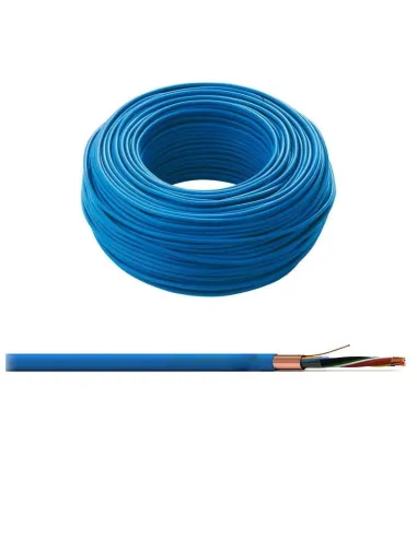 Beta Intrusion Alarm Cable Cables 2x0.50+2x0.22 LSZH Blue 100m