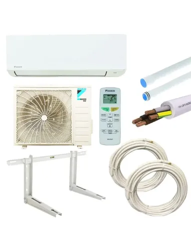 Daikin Sensira 9000btu 2.5KW R32 A++/A+ air conditioner with assembly kit