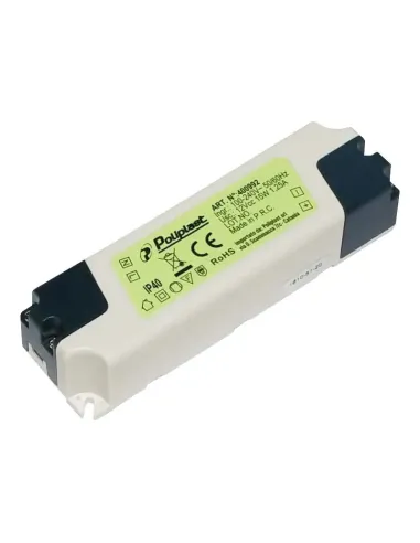 Power supply for LED Poliplast 15W output 12V input 100-240V IP40 400992