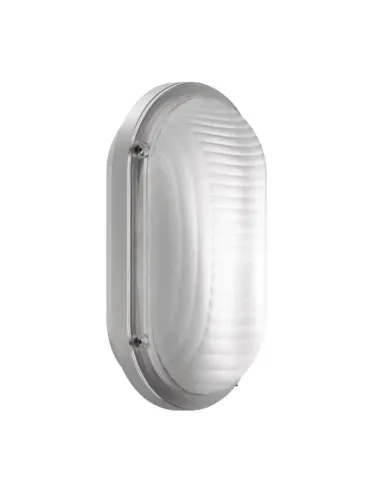 Lombardo Luce oval ceiling light 260 E27 white LB53421