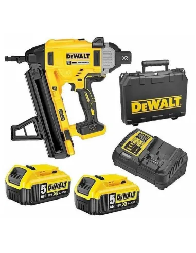 Dewalt XR 18V Concrete Nailer Kit with 2 DCN890P2-QW Batteries