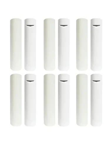 Kit of 6 AJAX DoorProtect Wireless opening detector contacts for doors and windows White