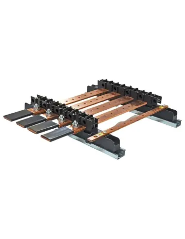 Support for stepped 250/400A CM4400 Contact tetrapolar copper busbars