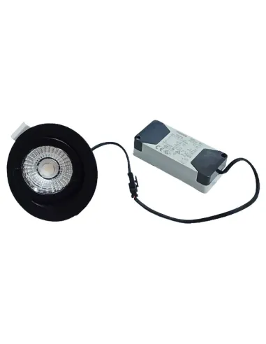 Ilmas LED recessed spotlight 9W 4000K 1060 lm black 090032N2