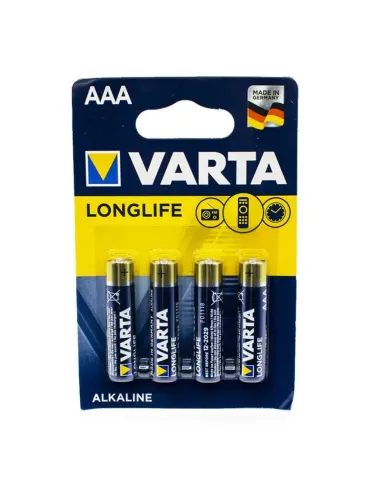 Varta batteria ministilo AAA alkalina 1,5V LR03 04103