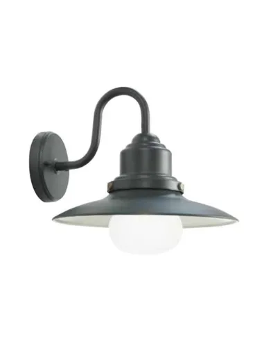 Sovil wall light directed downwards, color FISHER gray 562/16