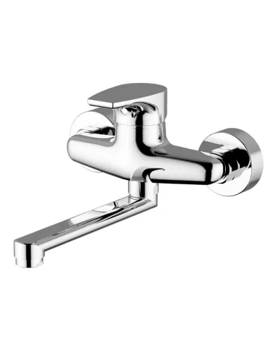 Wall mounted sink mixer Teorema Bing chrome 9B50011-001