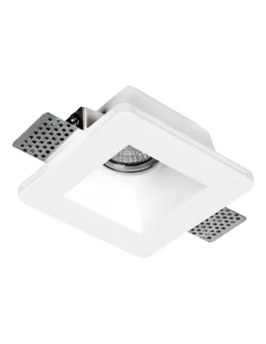 Century Jessy square recessed plaster spotlight White JESSY-SQ100