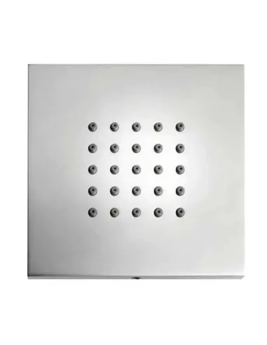 Bossini square built-in chrome lateral shower head I00176000030003