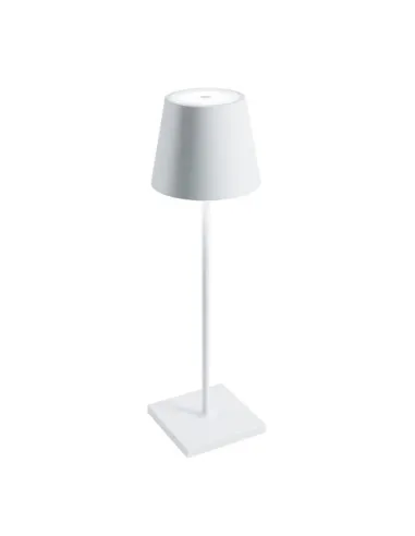 Lampada da tavolo Redo GIORGIO 2,2W LED 3000K ricaricabile Bianca 9174