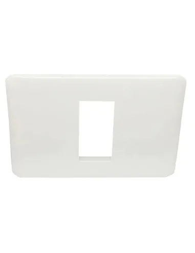 Legrand Cross series 1-place white plate 680541