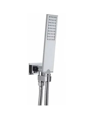 Bossini Flat-One shower kit with chrome built-in support C13001C00030004