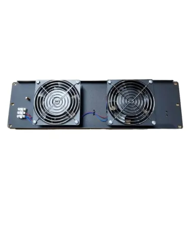 Ventilation Panel Item 3 Unit complete with 2 fans Black 20292N