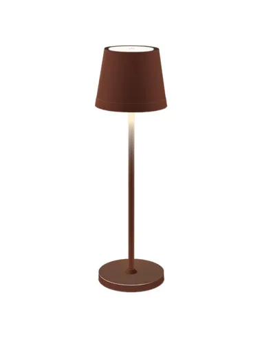 Lampada da Tavolo a batteria Century Lume Plus 2,2W 2700K Corten LMPC-023827