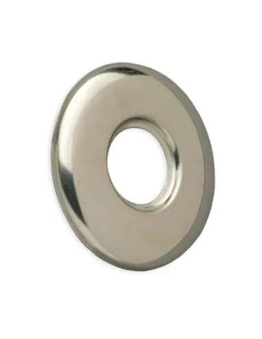 Rosette with round hole Luxor diameter 60mm 1/2 fitting 30032100CF