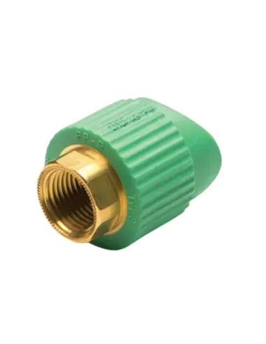 Saddle joint F Aquatherm green tube 63x25x1/2M F threaded 1030063116