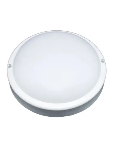 Plafoniera a Led Poliplast MARTHA 15W 4200K Tonda Bianca 400918B