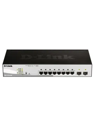 D-Link Switch 8 ports 10/100/1K+2SFP SMART DGS-1210-08P