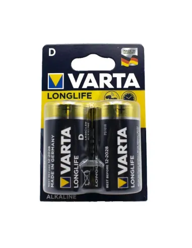 Varta batteria torcia D alkalina 1,5V LR20 04120