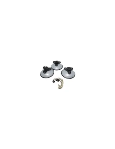 Maxi Suction Cups 3 Pieces hang everything black color 32000