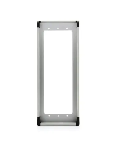 Elvox frame with 2 vertical modules protection, gray 9212