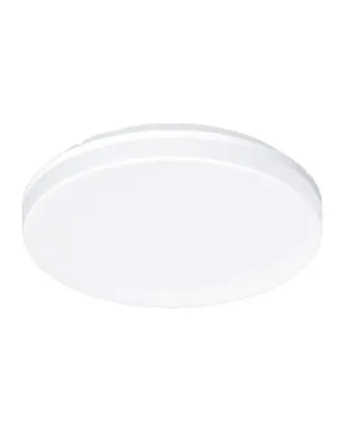 Plafoniera Novalux Luna tonda bianca 36W LED 3000K IP44 104303.01