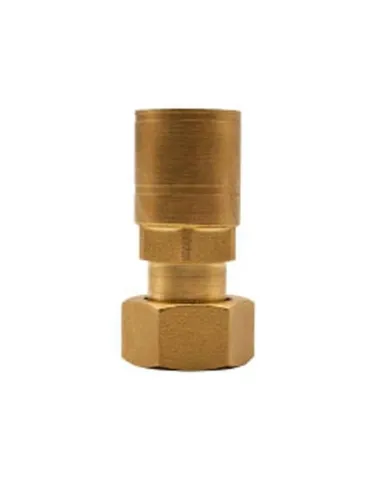 Raccordo a pressare con girello Eurotis DN15 3/4 in ottone A03-0010-06619