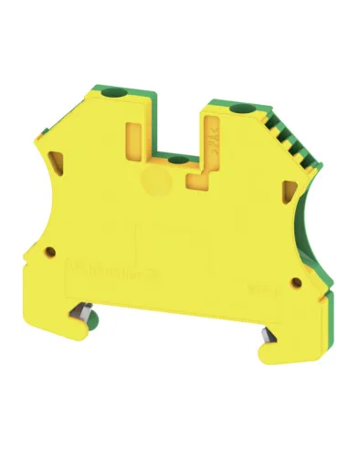 Morsetto Modulare Weidmuller WPE 4mmq Giallo/verde 1010100000