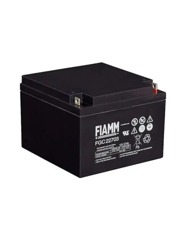 Batteria al piombo Fiamm 12V-27AH FG22703