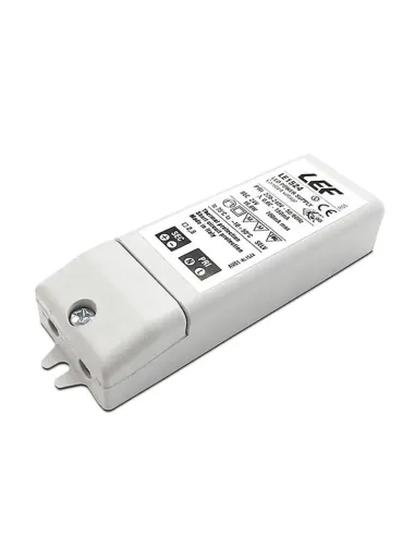 Alimentatore per strip LED LEF 16,8W 12VDC tensione costante IP20 LE1512