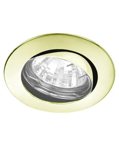 Adjustable Nobile recessed spotlight GU10 gold 4112/H/GD