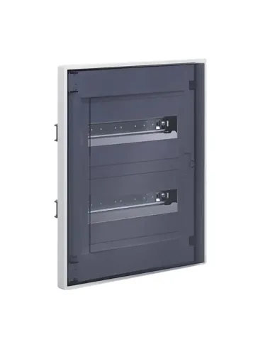 Bocchiotti built-in switchboard 24 smoked door modules IP40 B04956