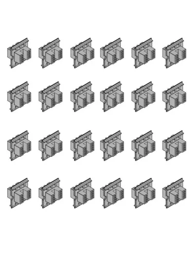 Abb supports for insulating bars for panels 24 pieces PBHB1125