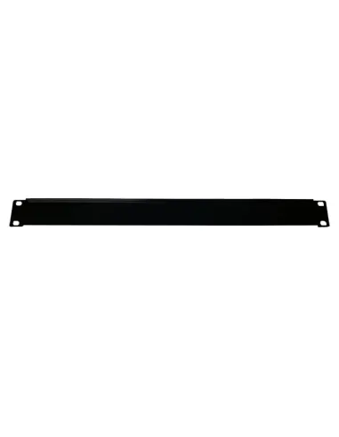 Blank panel Item rack 19 1 unit black color 20321N