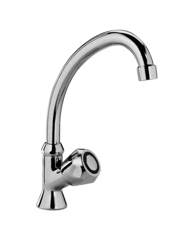 Paffoni Danubio sink mixer chromed swivel spout DA091CR