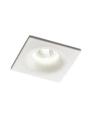 Faretto incasso Redo MT 176 3W LED 4000K Quadrato Bianco 70362WH