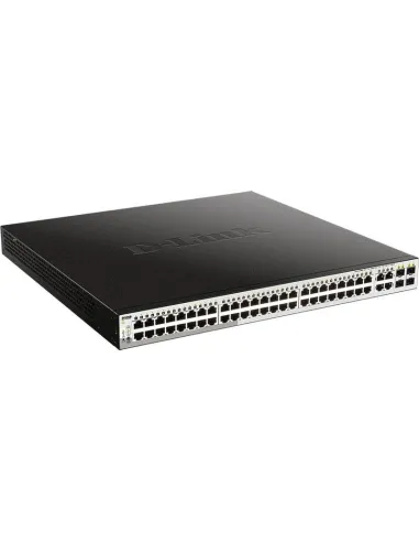 Switch di rete D-link 48GBE POE + 4SFP 1G 370W DGS-1210-52MP