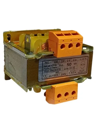 Single-phase insulation transformer Cta 50VA input 230/400V TMI7K0.05