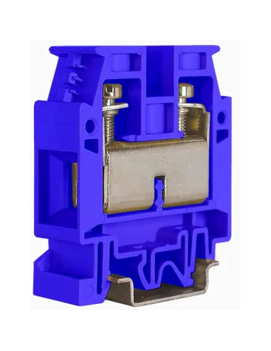 Cabur standard pass-through terminal block 35mm2 Blue CBX62