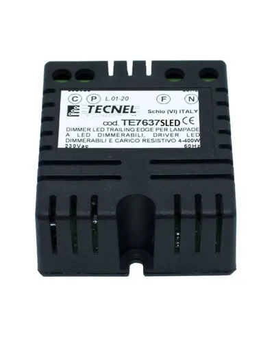 Dimmer per Strip Led Tecnel 4-400W 230Vac programmabile LE-TE-CE TE7637SLED