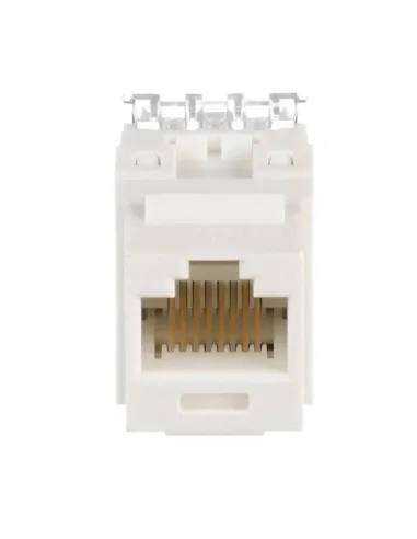 Presa RJ45 Panduit CAT6 Keystone Punchdown UTP bianco NK688MIW