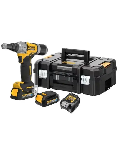 Rivettatrice Dewalt Brushless 6.4mm 18V XR DCF414E2GT-QW