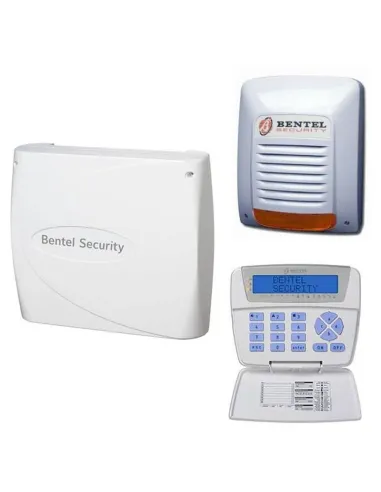 Bentel 6/30 zone wired anti-intrusion alarm kit with ABS630-K keypad and siren